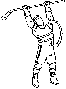 Lateral Trunk Stretch Illustration
